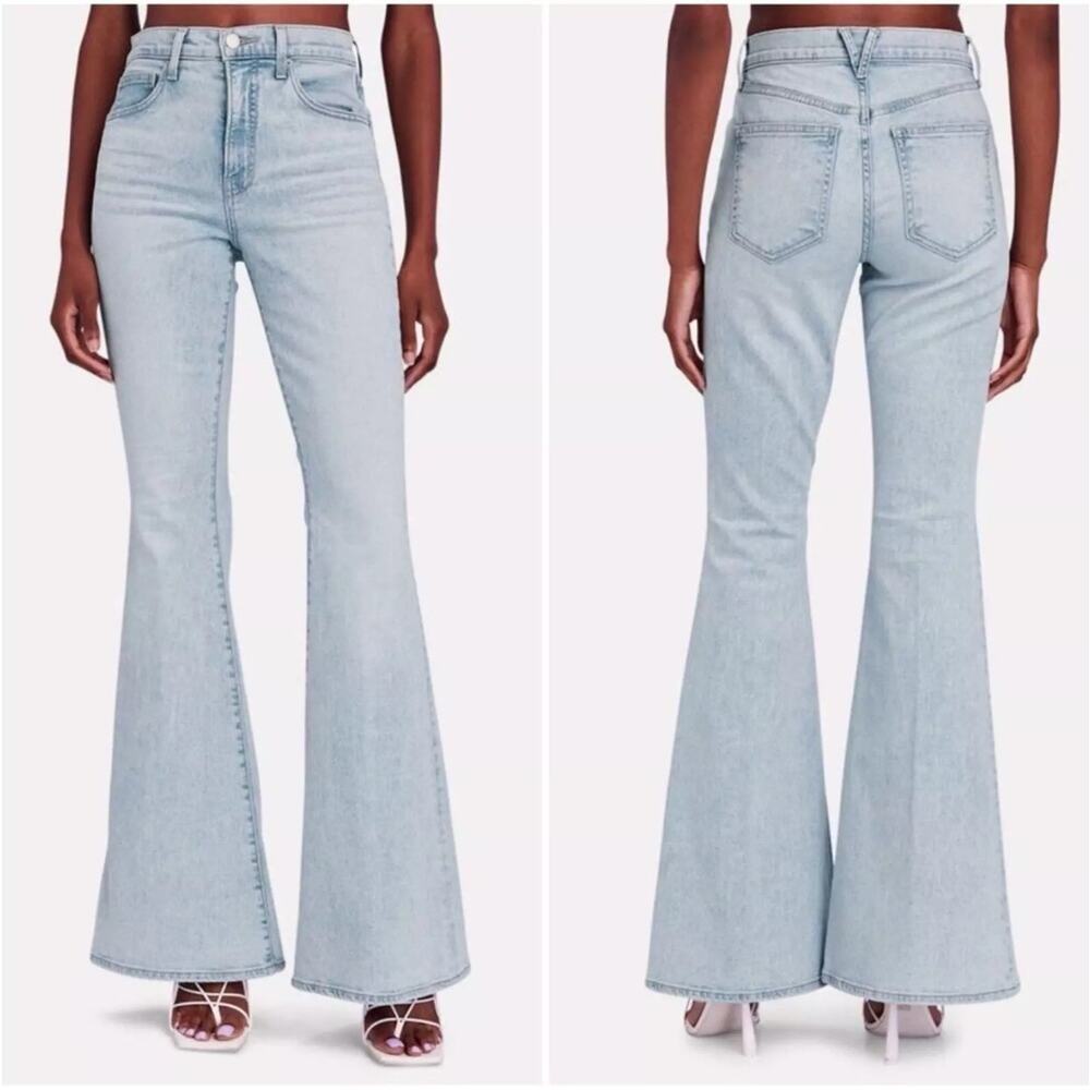 Veronica Beard Sheridan Bell Bottom Flare Jeans